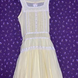 Yellow Gunne Sax Dress